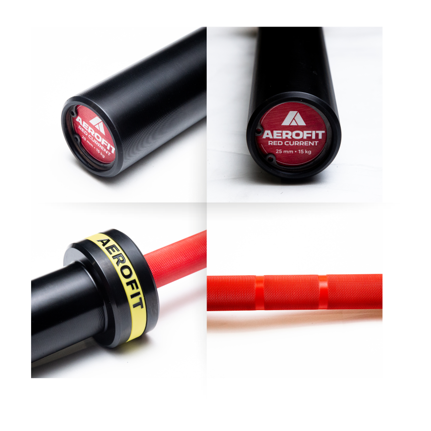 Aerofit Red Current Barbell