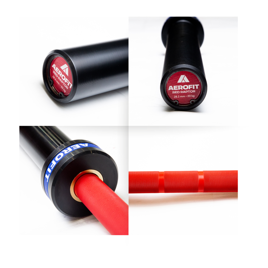 Aerofit Red Raptor Barbell